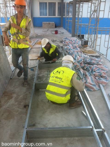 Thi công ốp nhôm aluminum Ốp nhôm Aluminum