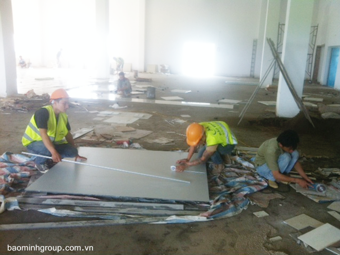 Thi công ốp nhôm aluminum Ốp nhôm Aluminum