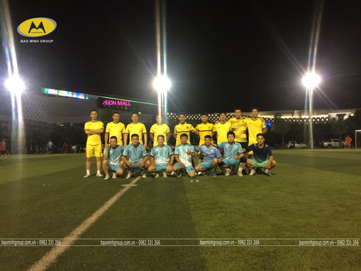 Giao hữu bóng đá Bảo Minh - BCH Ricons bóng đá Bảo Minh