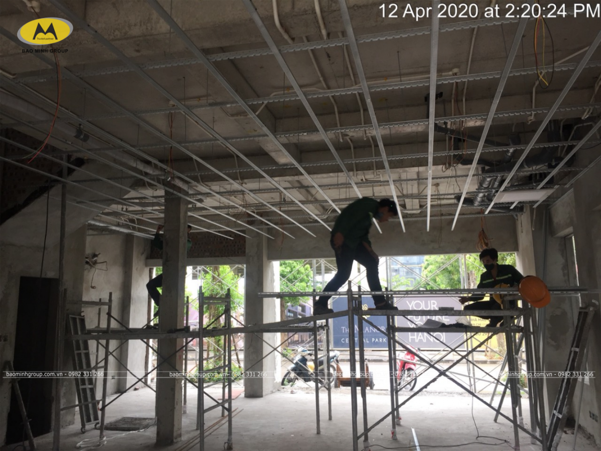 Thi công hoàn thiện dự án The Manor Central Park The manor central park