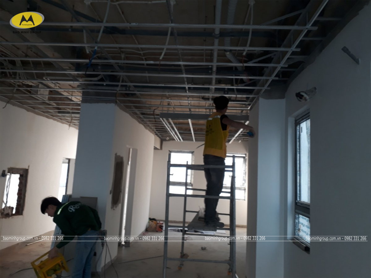 Thi công hoàn thiện dự án The Manor Central Park The manor central park