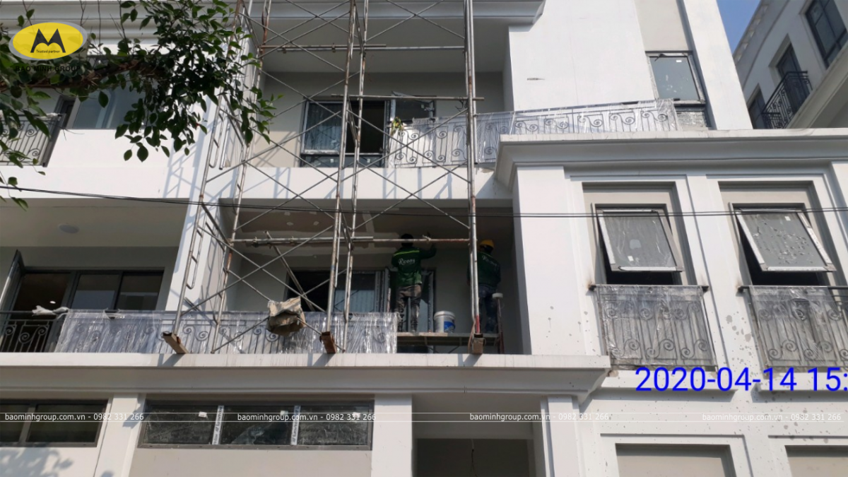 Thi công hoàn thiện dự án The Manor Central Park The manor central park