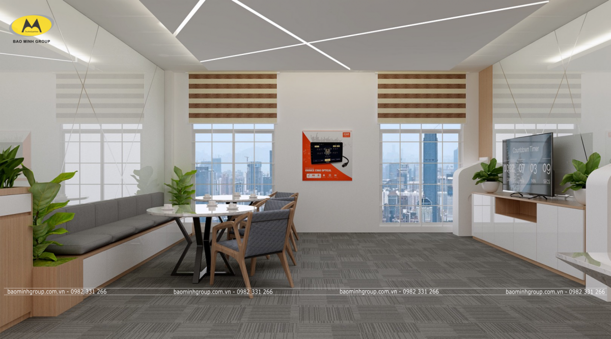 Thi công hoàn thiện VP ICAR Thi công hoàn thiện VP ICAR