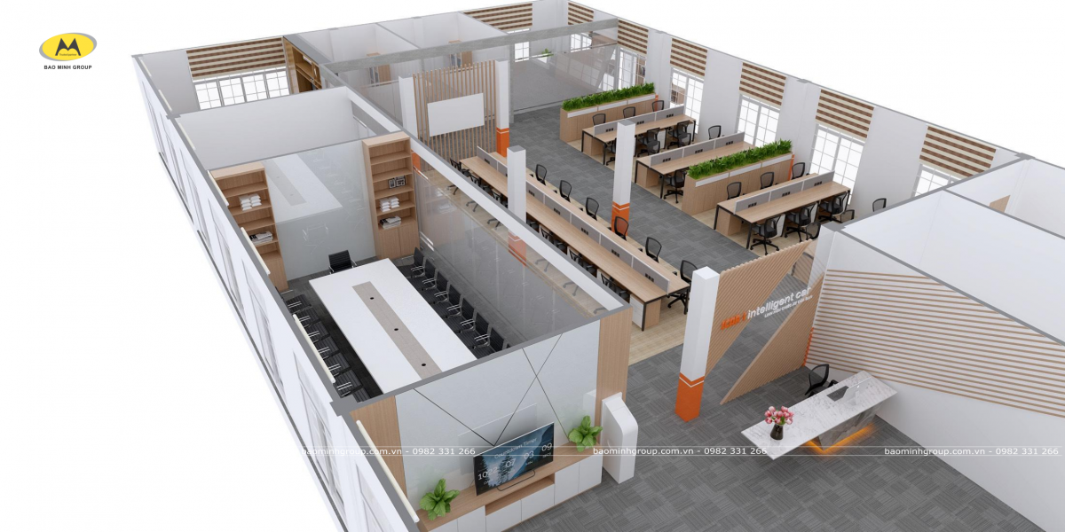 Thi công hoàn thiện VP ICAR Thi công hoàn thiện VP ICAR