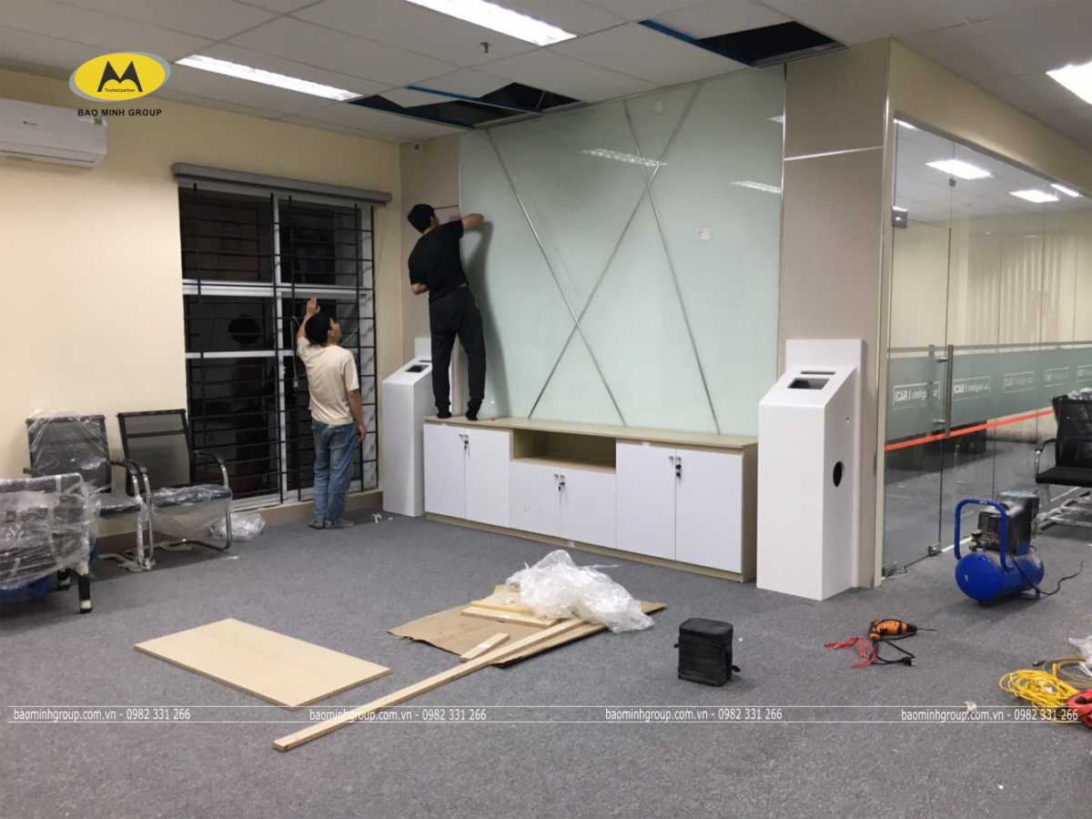 Thi công hoàn thiện VP ICAR Thi công hoàn thiện VP ICAR